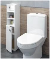 Шкаф для ванной комнаты, REGENT style, ПШВиола 1 дверь 2н, белый, 95*20*19