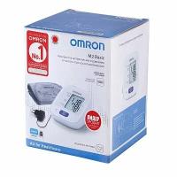 Тонометр Omron M2 Basic + адаптер + средняя манжета (HEM 7121-ARU)