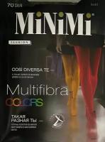 Колготки MiNiMi Multifibra Colors, 70 den, размер 3, зеленый, хаки