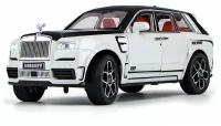 Металлическая инерционная машинка Rolls royce cullinan Mansory масштаб 1:20, длина 22 см