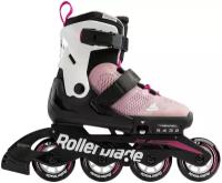 Детские роликовые коньки Rollerblade MICROBLADE pink/white 2023 (33-36,5)