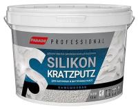 Декоративное покрытие Parade Professional Silikon Kratzputz S210 1.5 мм, белый, 15 кг