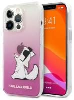 Чехол CG Mobile Karl Lagerfeld PC/TPU Choupette Fun Hard Gradient для iPhone 13 Pro Max