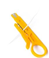 Инструмент (нож, стриппер, клещи) для зачистки, обрезки изоляции проводов витой пары и телевизионных