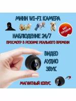 Мини камера wi-fi видеонаблюдение