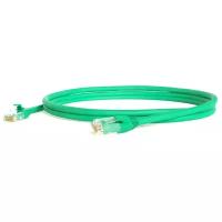 Патч-корд Hyperline U/UTP, Cat.6 (100% Fluke Component Tested), PVC, 0.5 м, зеленый