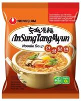 Лапша быстрого приготовления Ансонг Танмён Nongshim, пачка 125 г