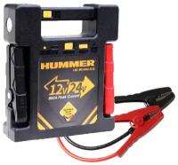 Портативное пусковое устройство с аккумулятором HUMMER H24 для автомобиля + Power Bank + LED фонарь, 23000 мАч