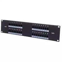 Патч-панель 2U 19 дюймов, 32 порта RJ-45, категория 5Е WT-2064-32P