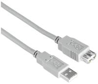 Кабель удлинительный USB 2.0 A (M) - A (F), 1.5м, HAMA H-200905 (00200905)