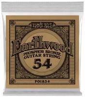 ERNIE BALL 1854 (.054) одна струна для акустической гитары