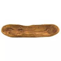 Блюдо деревянное сервировочное Be Home Olive Wood 35х9 см