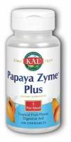 Тропические фрукты KAL Papaya Zyme Plus 200 мг (Ферменты Папайи) 100 жев. табл (KAL)