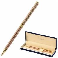 Ручка подарочная шариковая GALANT ASTRON GOLD, корпус роз.зол., детали золот., 0,7мм, синяя, 143526