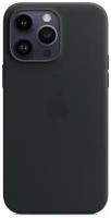 Чехол Apple iPhone 14 Pro Max Leather Case with MagSafe Midnight MPPM3