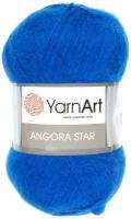 Пряжа YarnArt Angora Star (Ярнарт Ангора Стар) Нитки для вязания, 100г, 500м, 20% шерсть 80% акрил, цвет 152 ультрамарин, 1 шт