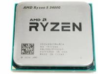 Процессор AMD Ryzen 5 3400G YD3400C6M4MFH/(3.7GHz) сокет AM4 L3 кэш 4MB/OEM