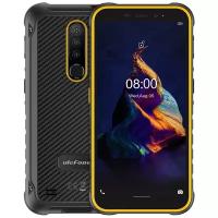 Смартфон Ulefone Armor X8 4/64 ГБ, черный/оранжевый