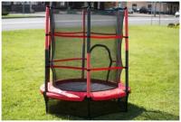 Батут Trampoline New 140 cм с сеткой