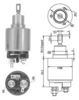 Тяговое реле, старте MAGNETI MARELLI 940113050128