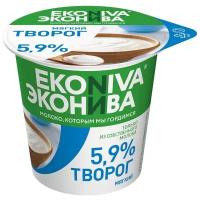 ЭкоНива творог мягкий, 5.9%, 125 г