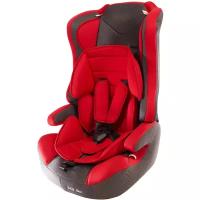 Автокресло группа 1/2/3 9-36 кг Teddy Bear 513 RF RED+BLACK DOT