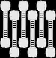 Блокиратор для холодильника, свч, мебели, дверей ящиков замок защитные накладки устройств для детей, 6 шт