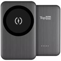 Внешний аккумулятор TopON TOP-M10 10000mAh MagSafe Qi 15W PD 20W Black