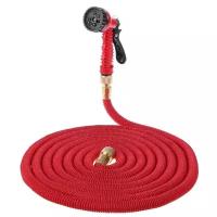 Шланг растягивающийся для полива Magic Garden Hose с 10 до 50 метров, с фитингами и распылителем