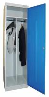 Шкаф металлический для одежды «ШРЭК-21-530», 2 отделения, 1850×530×500 мм, разборный
