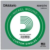 Струна для электрогитары DAddario NW074 Nickel Wound