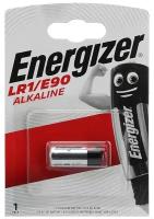 Батарейка алкалиновая Energizer, LR1 (910A/N/E90)-1BL, 1.5В, блистер, 1 шт