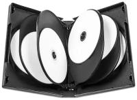 Коробка DVD Box для 10 дисков, черная, 1 шт