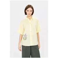 Блузка baon Рубашка с вышивкой Baon, размер: M, желтый