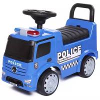 Каталка-толокар Babycare Mercedes-Benz Antos Police синий