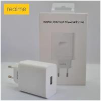 Сетевое зарядное устройство Realme с USB входом 33W/ Dart Power Adapter