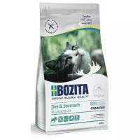 Сухой корм для пожилых кошек Bozita беззерновой, профилактика избыточного веса, с мясом лося