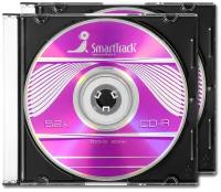 Диск SmartTrack CD-R 700Mb 52x, slim box (черный), 2 шт