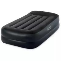 Кровать надувная INTEX PILLOW REST RAISED BED, 99х191х42см (встроенный насос 220В)