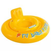 Круг для плавания My baby float Intex, с сиденьем, d=70 см, от 6-12 месяцев, 56585