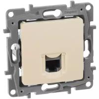 Устройство Legrand ETIKA Роз. RJ45 кат. 5 UTP, сл. кость