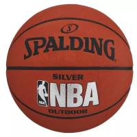 Мяч баскетбольный Spalding NBA Silver размер 6