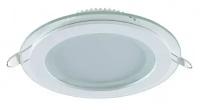 Светильник Gauss Glass круг 6W 490lm 4000K 220-240V IP20 монт Ø70 100*35 с дек стеклом LED 1/40