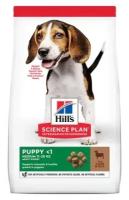 Hills Science Plan Сухой корм для щенков с ягненком и рисом: средние гранулы (Puppy Lamb Rice) 604269 0,8 кг 41448 (2 шт)