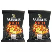 Чипсы картофельные Guinness Rich Chilli перец чили (2 шт. по 42 гр