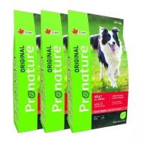 Pronature Original сухой корм для собак всех пород 340г, ягненок х 3 шт