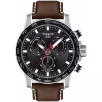 Наручные часы TISSOT T-Sport, серебряный, коричневый