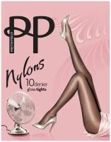 Колготки Pretty Polly Nylons Gloss, 10 den, размер S, золотой