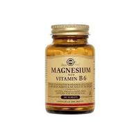 Магний Solgar Magnesium with Vitamin B6 133/8 mg, 100 tabl