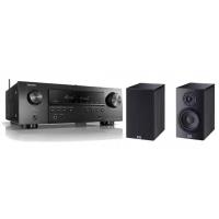 Домашний кинотеатр 2.0 DENON+HECO (AVRS650HBKE2+AURORA 300)